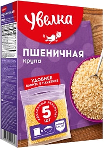 Изображение товара Крупа Увелка Пшеничная 5пак*80г