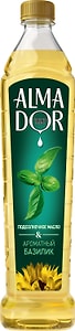 Изображение товара Масло подсолнечное Almador с ароматом базилика 750мл