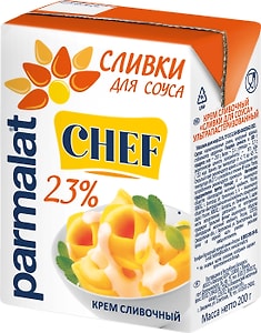 Изображение товара Соус Parmalat Сливочный 23% 200мл