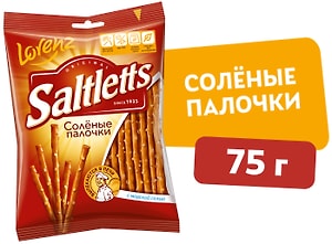 Изображение товара Соломка Lorenz Saltletts Классическая с солью 75г