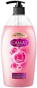 Изображение товара Гель для душа Camay Романтик парфюмированный с ароматом французской розы 750мл  