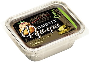 Изображение товара Паштет Егорьевская фабрика Фуа-гра с маринованными огурчиками 180г