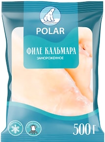 Изображение товара Кальмар Polar командорский филе замороженное 500г