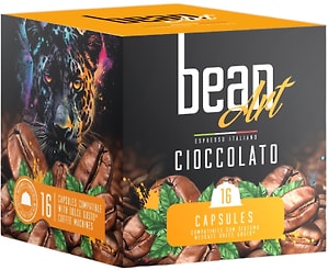 Изображение товара Какао-напиток в капсулах Bean Art со вкусом шоколада 16шт