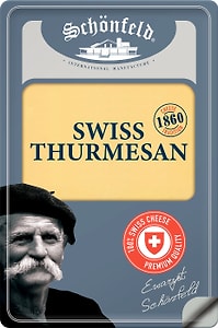 Изображение товара Сыр Schonfeld Swiss Thurmesan нарезка 52% 125г