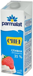 Изображение товара Сливки Parmalat Chef для взбивания 35% 1л