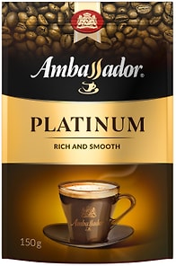 Изображение товара Кофе растворимый Ambassador Platinum 150г