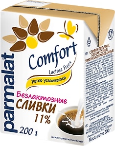 Изображение товара Сливки Parmalat 11% 200г