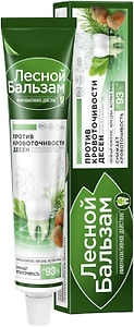 Изображение товара Зубная паста Лесной Бальзам на отваре трав с корой дуба против кровоточивости десен 75мл