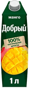 Изображение товара Напиток сокосодержащий Добрый Манго 1л