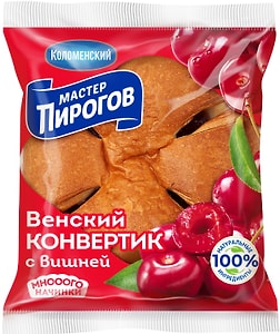 Изображение товара Конвертик Мастер Пирогов с вишневой начинкой 70г