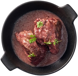 Изображение товара Щечки Перекресток Select говяжьи томленые 300г