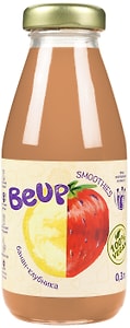 Изображение товара Смузи BeUp ягодно-фруктовый Банан-Клубника 300мл