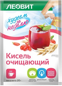Изображение товара Кисель Леовит Очищающий диетический 20г