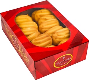 Изображение товара Печенье Пампини Чаки вареная сгущенка 700г