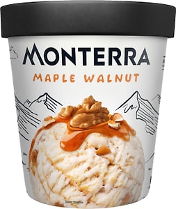 Изображение товара Мороженое Monterra Грецкий орех с кленовым сиропом 480мл