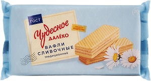 Изображение товара Вафли Чудесное Далеко Сливочные традиционные 200г