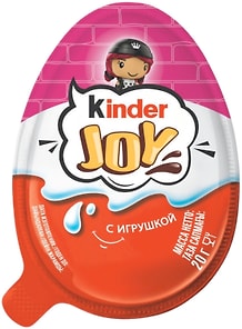 Изображение товара Яйцо Kinder Joy с игрушкой 20г