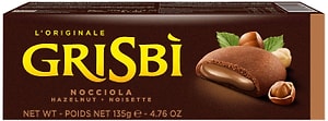 Изображение товара Печенье Grisbi с начинкой из орехового крема 135г
