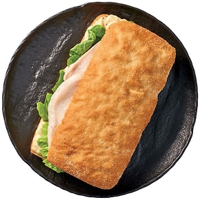 Изображение товара Чиабатта Перекресток Select с оливками курицей в пряных травах и медово-горчичным соусом 210г