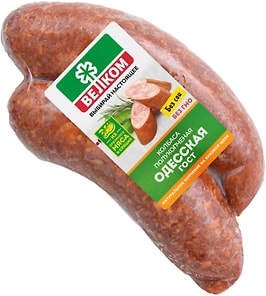 Изображение товара Колбаса Велком Одесская полукопченая 360г