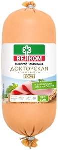 Изображение товара Колбаса Велком Докторская вареная 400г
