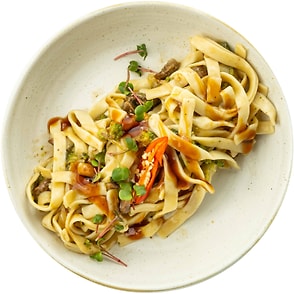 Изображение товара Говядина AlphaChef терияки с пастой 260г