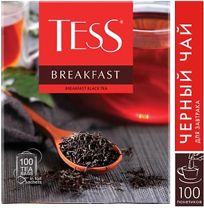 Изображение товара Чай черный Tess Breakfast 100*1.8г