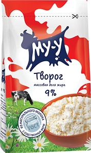 Изображение товара Творог Му-у 9% 300г