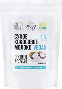 Изображение товара Молоко сухое Ufood Кокосовое 40% 250г