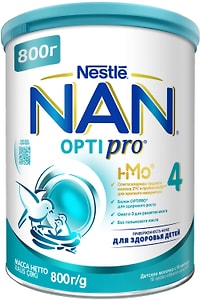 Изображение товара Смесь NAN 4 OPTIPRO молочная 800г