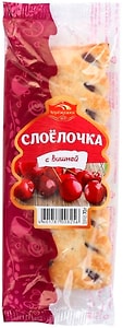 Изображение товара Слойка Черемушки Слоелочка с вишней 70г