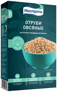 Изображение товара Отруби овсяные Мистраль 400г