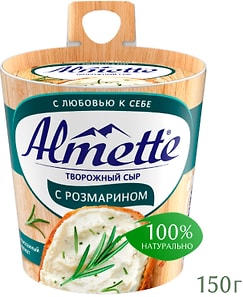 Изображение товара Сыр творожный Almette с розмарином 60% 150г