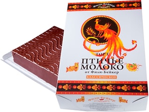 Изображение товара Торт Фили-Бейкер Народная птичка классическая 500г