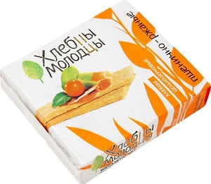 Изображение товара Хлебцы Молодцы пшенично-ржаные 100г