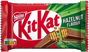 Изображение товара Шоколад Kit Kat молочный Hazelnut с хрустящей вафлей и вкусом фундука 41.5г