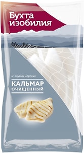 Изображение товара Кальмар Бухта Изобилия очищенный 450г
