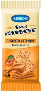 Изображение товара Печенье Коломенский сахарное Коломенское с яблоком и корицей 30г