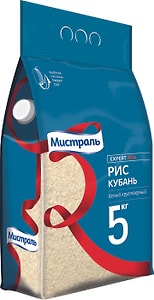 Изображение товара Рис Мистраль Кубань 5кг