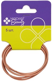 Изображение товара Набор резинок для волос Маркет Beauty 5шт