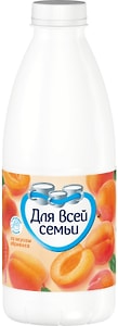 Изображение товара Напиток кисломолочный Для Всей Семьи со вкусом абрикоса 1% 930г