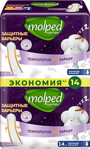 Изображение товара Прокладки Molped Barrier Protect night 14шт