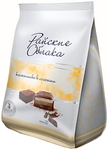 Изображение товара Конфеты Райские облака Суфле Три шоколада 200г