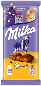 Изображение товара Шоколад Milka Молочный Caramel 90г