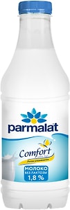 Изображение товара Молоко Parmalat Comfort пастеризованное безлактозное 1.8% 900мл