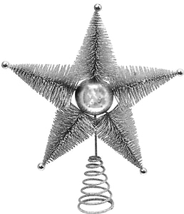 Изображение товара Украшение-верхушка новогоднее на елку Время чудес 5*21*26см