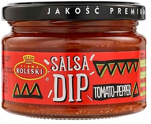 Изображение товара Соус Roleski Salsa Dip Tomato Pepper Томатный 240г
