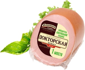 Изображение товара Колбаса Егорьевская Докторская вареная 450г