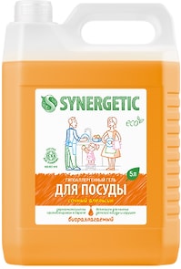 Изображение товара Средство для мытья посуды Synergetic Сочный апельсин 5л